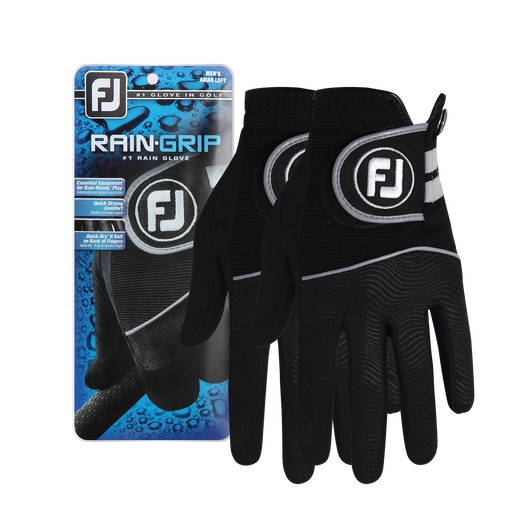 FootJoy Men's RainGrip Golf Glove - Left Hand - Black/Assorted product image