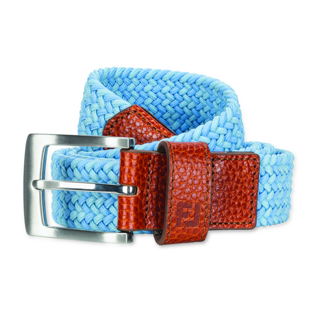 FootJoy Men's Woven Golf Belt - Blue Reef/Deep Reef product image